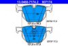 BMW 34212339279 Brake Pad Set, disc brake